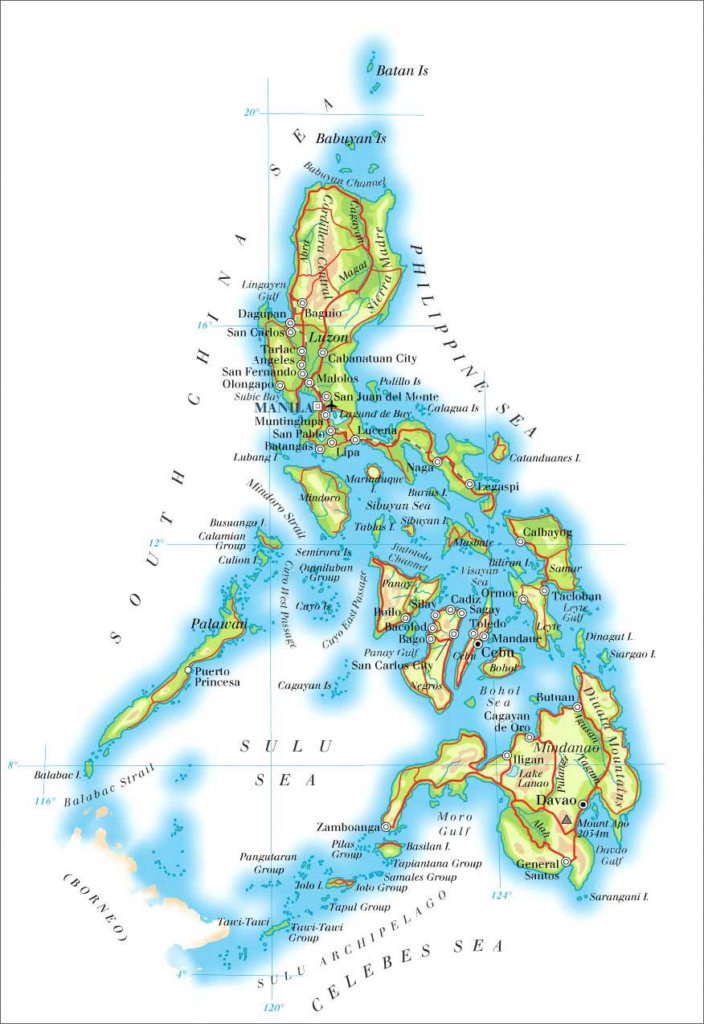 Philippines map