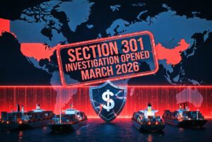 New US Section 301 Tariffs March 2026 – Investigation opened, what China importers must prepare for