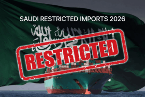 2026 Saudi Customs restricted imports guide SFDA GACA CST requirements Kisun Shipping