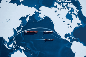 Matson vs ZIM vs Standard shipping from China to US 2026 - Container ships on Pacific route comparison