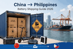 Shipping Lithium Batteries from China to the Philippines