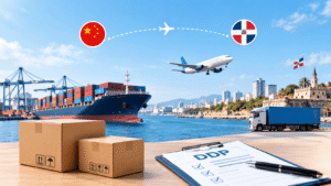 Envío DDP desde China a República Dominicana