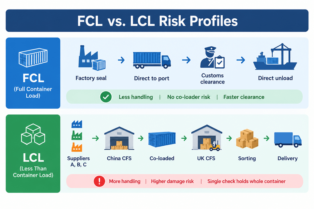 FCL vs LCL RISK PROFILES